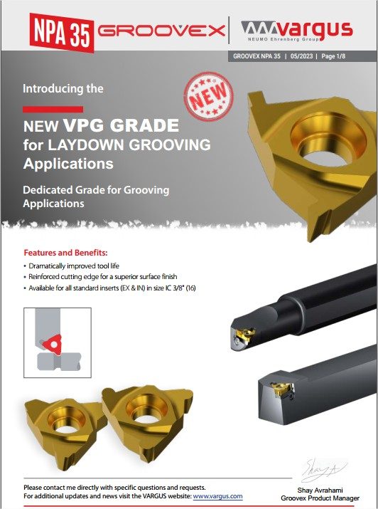 NPA 35 LAYDOWN GROOVING