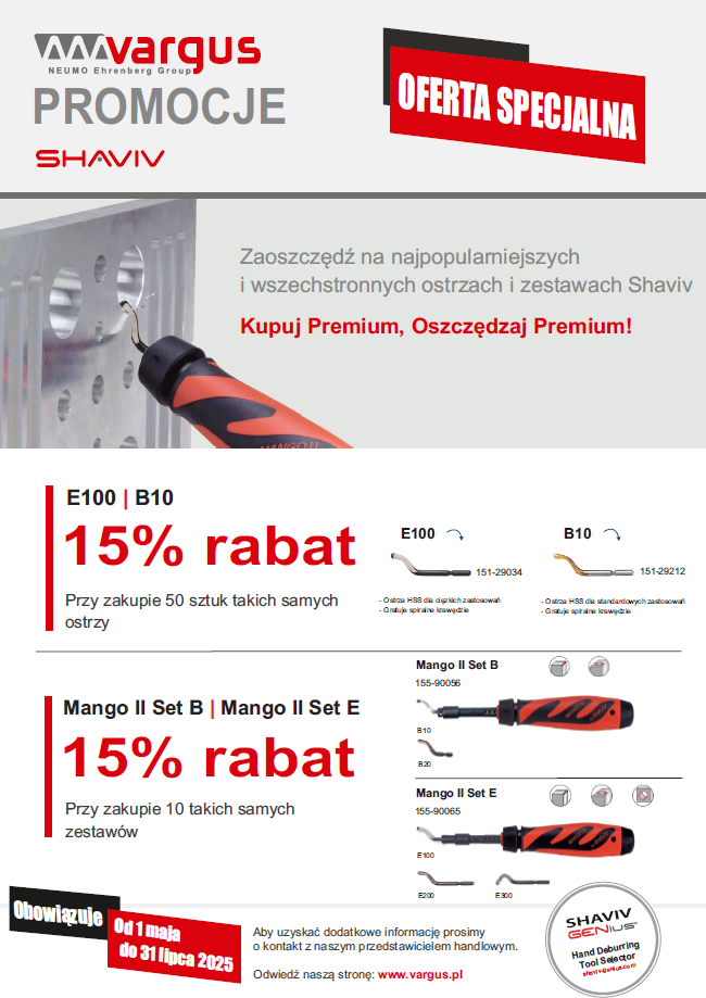 SHAVIV PROMOCJA