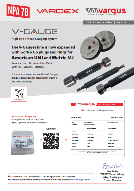 NPA 78 V Gauge Expansion COVER